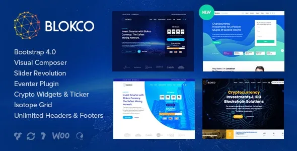 Blokco v.2.4 - 加密货币WordPress主题