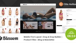 Blossom (v2.0.0) Lingerie & Bikini Store Shopify 2.0 Responsive Theme