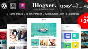 Bloxer (v1.2.4) Blog & Magazine WordPress Theme