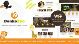 Bonko (v1.0.14) Safari & Zoo WordPress Theme