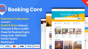 Booking Core v4.0.0 (Razorpay and Paypal Pro included) - Ultimate Booking System