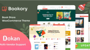 Bookory (v2.2.4) Book Store WooCommerce Theme