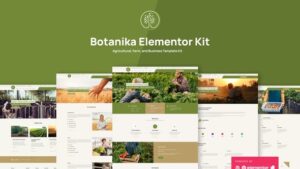 Botanika - Agricultural Farm & Business Elementor Template Kit