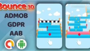 Bounce3D v1.0.1 Jumping Ball Android Game + Admob