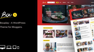 Bouplay WP v2.9 A WordPress Theme for Bloggers