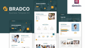 Bradco - Business Elementor Template Kit
