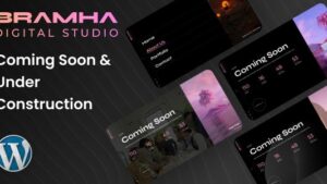 Bramha v1.0.0 Coming Soon & Under Construction Theme