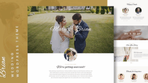 Brian v1.0 Wedding WordPress Theme
