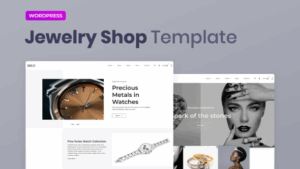 Brilly – Jewelry Store WooCommerce Elementor Template Kit