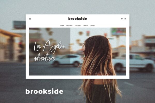 Brookside v1.4 Personal WordPress Blog Theme