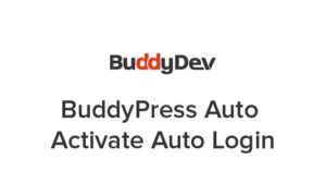 BuddyPress Auto Activate Auto Login v1.5.9