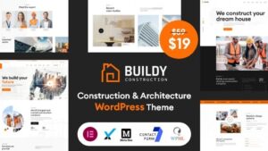 Buildy v1.4 Construction & Architecture WordPress Theme