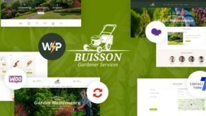 Buisson (v1.1.10) Gardening & Landscaping Services WordPress Theme