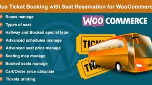 Bus Ticket Booking with Seat Reservation for WooCommerce v1.8