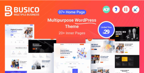Busico (v.1.0.7) Multipurpose Business Theme
