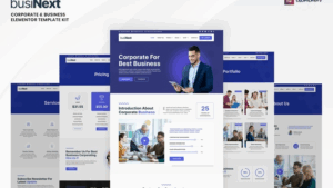 Businext - Corporate Business Elementor Template Kit