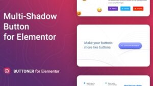 Buttoner (v1.0.7) Multi-Shadow Button for Elementor
