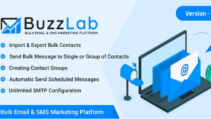 BuzzLab v2.1 Bulk Email And SMS Marketing Platform [Activated]