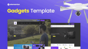 Bzzz - Gadgets eCommerce Elementor Template Kit
