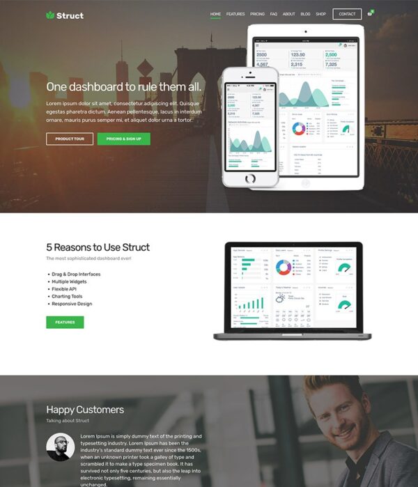 CSSIgniter Struct v1.3.2 WordPress Themes