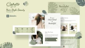 Cabello - Professional Stylist Elementor Template Kit