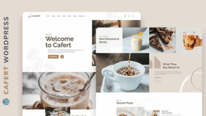 Cafert v1.0 Cafe and Restaurant WordPress Theme