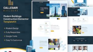 Callegari Builders - Elementor Template Kit