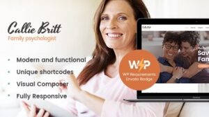Callie Britt (v1.2.2) Family Counselling Psychology WordPress Theme