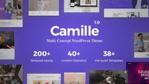 Camille (v1.7.0) Multi-Concept WordPress Theme