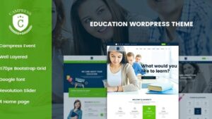 Campress (v1.33) Responsive Education Event WordPress Theme