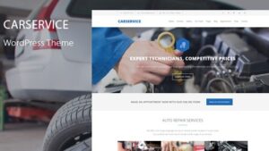 Car Service (v7.8) Mechanic Auto Shop WordPress
