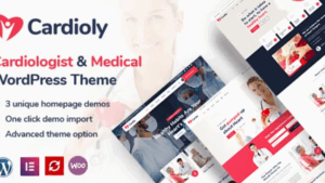 Cardioly v3.1 Cardiologist and Medical WordPress Theme