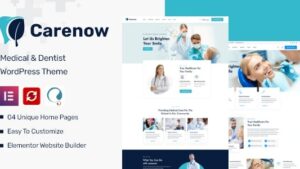 Carenow (v1.1.5) Medical & Dentist WordPress Theme