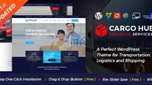 Cargo HUB (v1.3.7) Transportation and Logistics WordPress Theme