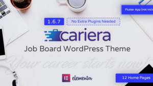 Cariera (v1.9.1) Job Board WordPress Theme