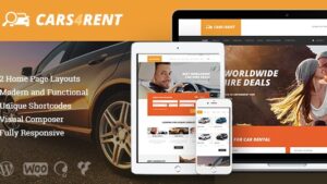Cars4Rent (v1.4.2) Car Rental & Taxi Service WordPress Theme