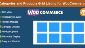 Categories and Products Grid Listing for WooCommerce v1.3