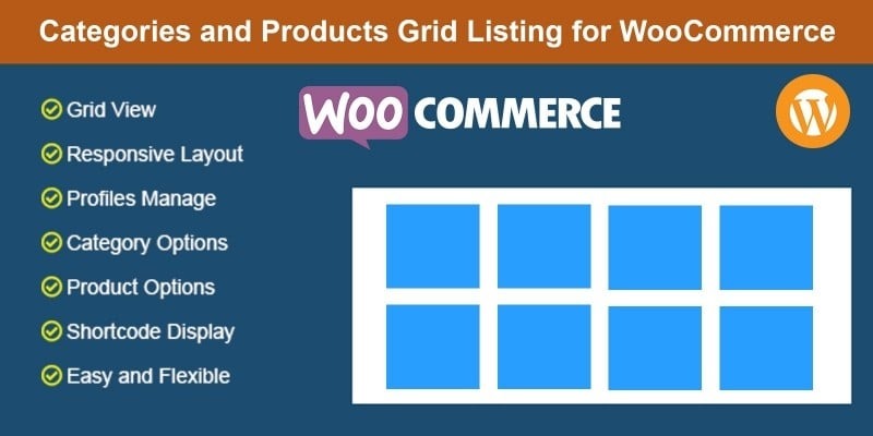 Categories and Products Grid Listing for WooCommerce v1.3