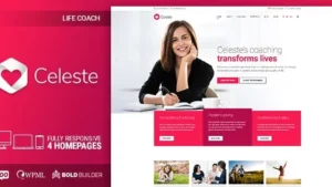 Celeste (v1.3.7) Life Coach & Therapist WordPress Theme