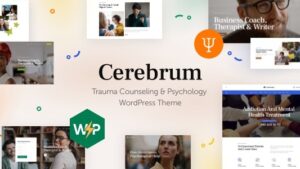 Cerebrum (v1.12) Trauma Counseling & Psychology WordPress Theme (Activated)