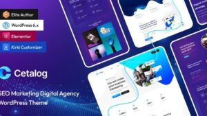 Cetalog (v1.0.7) Marketing & SEO Agency WordPress Theme