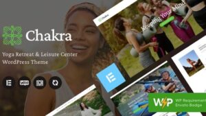 Chakra (v1.13.0) Yoga Retreat & Leisure Center WordPress Theme