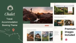 Chalet (v1.2) Travel Accommodation Booking WordPress Theme (Activated)