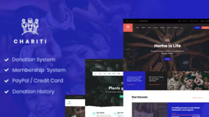 Chariti (v1.3.0) Charity & Donation WordPress