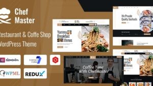 Chefmaster (v1.0.0) Restaurant WordPress Theme