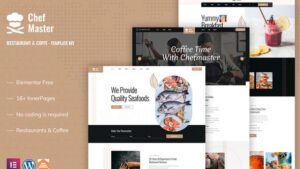 Chefmaster - Restaurant & Cafe Elementor Template Kit