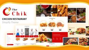 Chik v1.1 Food Shop, Restaurant Shopify Theme