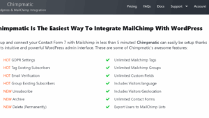 Chimpmatic Pro v1.3.6 + Contact Form 7 Extension For Mailchimp