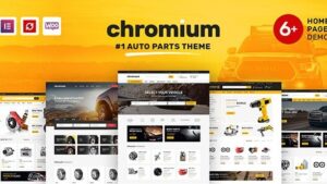 Chromium (v1.4.0) Auto Parts Shop WordPress Woo Theme