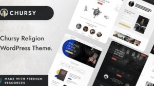 Chursy v1.0.0 Church Religious WordPress Theme